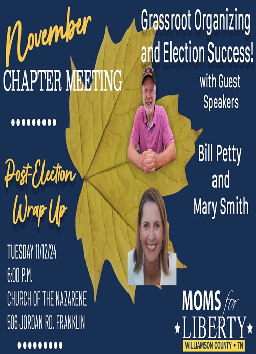 November Chapter Meeting