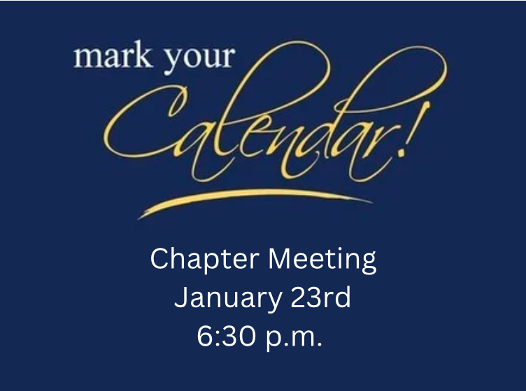 January Chapter Meeting