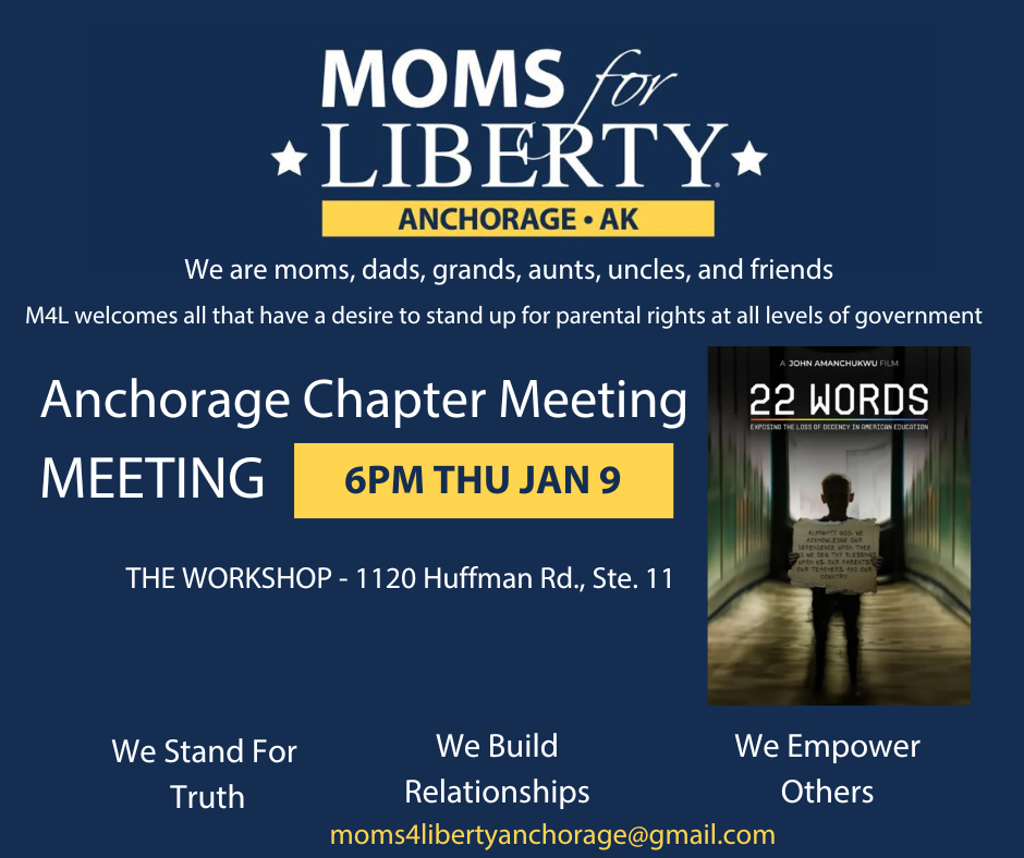 Moms For Liberty Anchorage Chapter Meeting