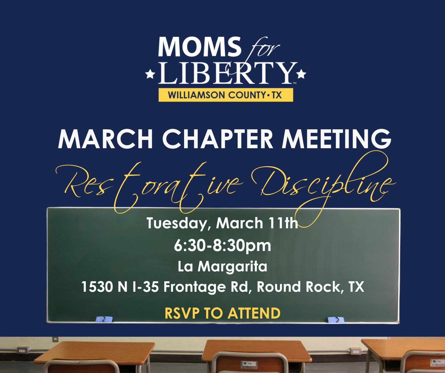 March  Chapter Meeting