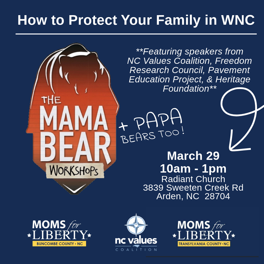 MamaBear Workshop - How to Protect Your Family in WNC