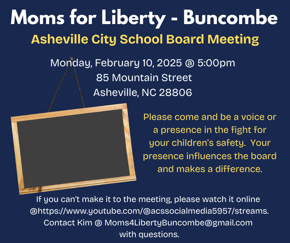 Asheville School Board meeting