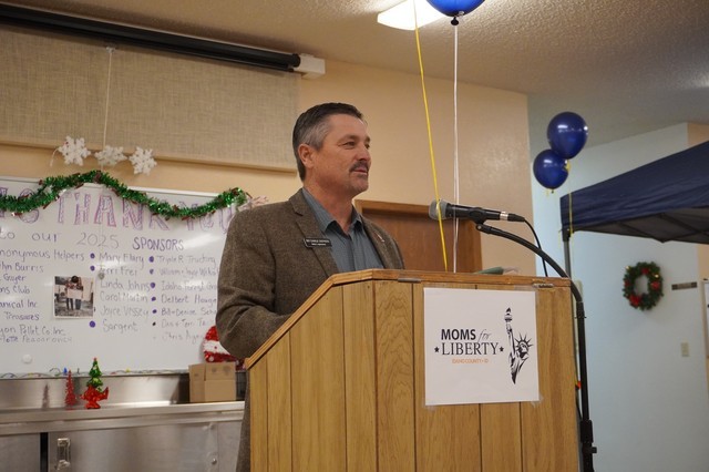 State Representative Charlie Shepherd Gives Address