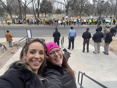 Darcy Schoening and Jennifer Bertram