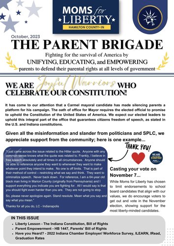 2023 October The Parent Brigade