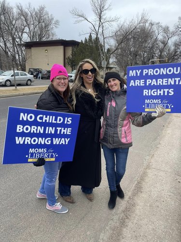 Moms For Liberty El Paso County Colorado rally to support D11 BOE