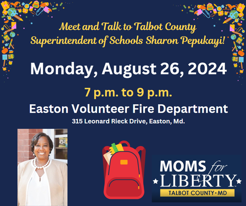 Talbot County August Meeting