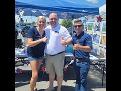 Clarissa, Joe Hamm, and David Zook