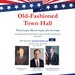 Old-Fashioned Town Hall Flyer