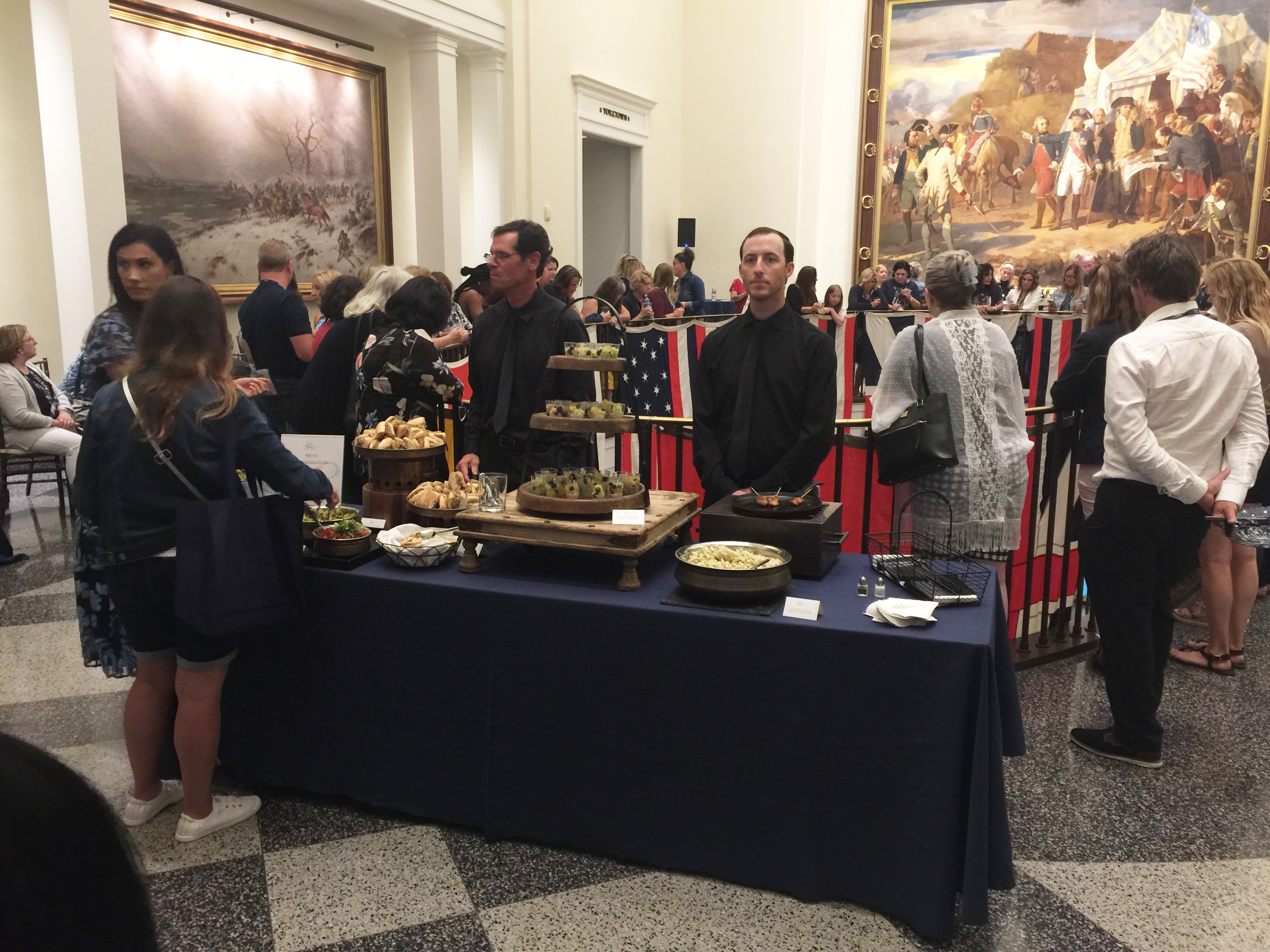 Summit opening reception at the Museum of the American Revolution