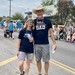 Joyfull Warrior Mom & Dad at the July 4th Parade