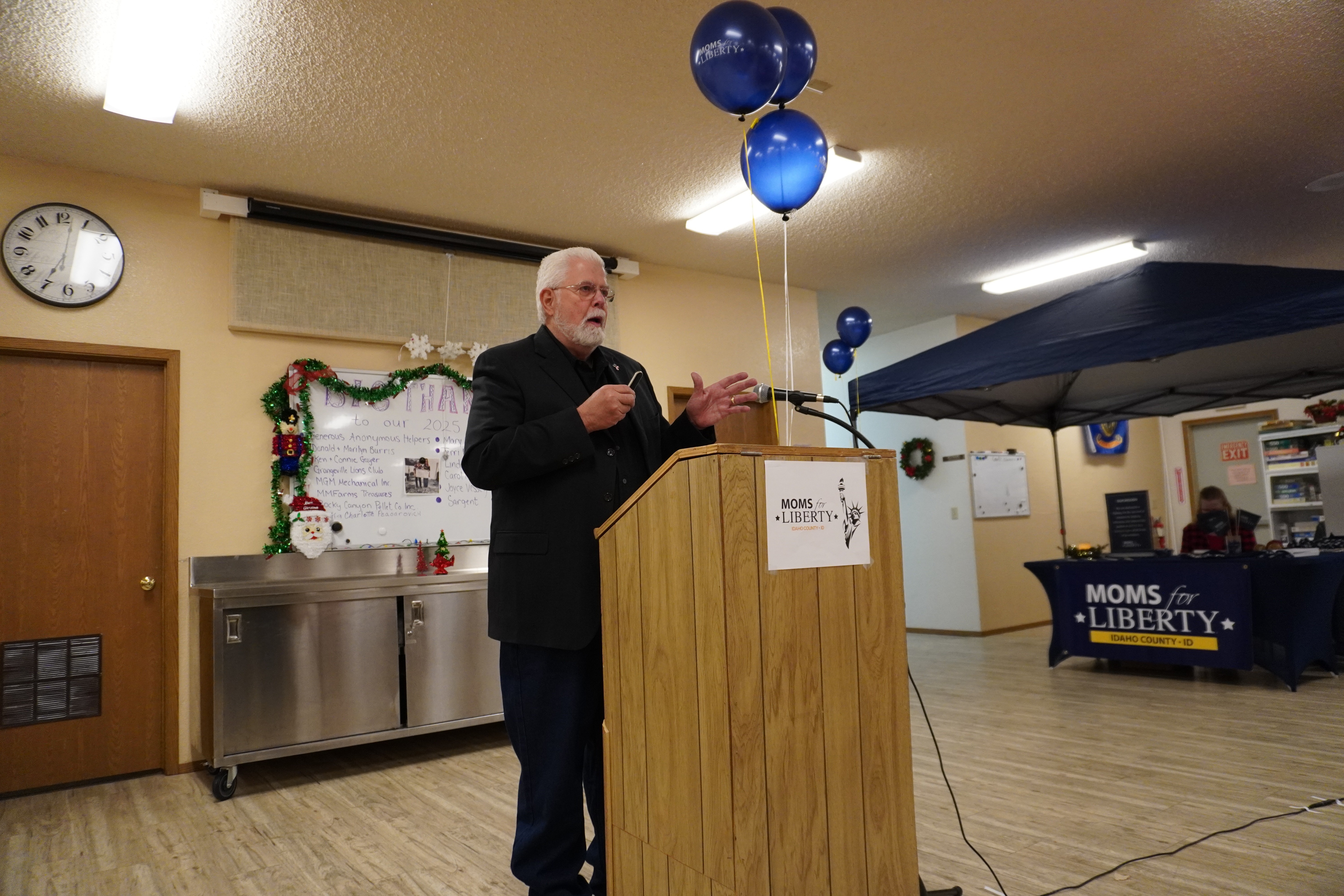 Larry Dunn Vice Chair Addresses the Members