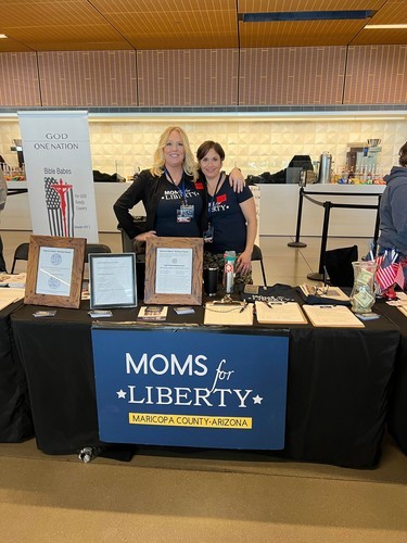 Re-Awaking Tour Moms for Liberty Booth